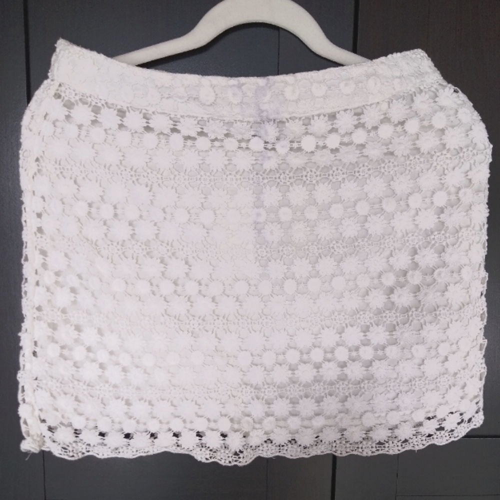 Flower lace Mini skirt